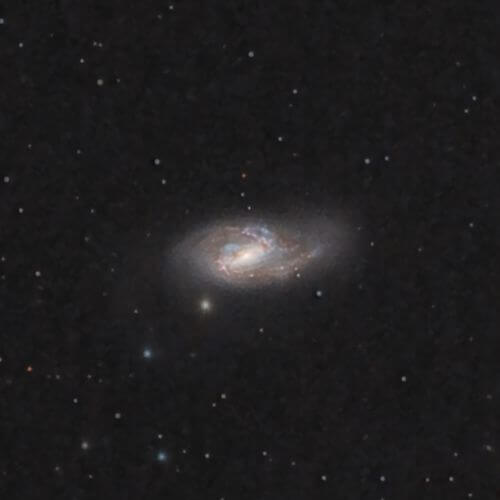 Galaxia M66. Detalle